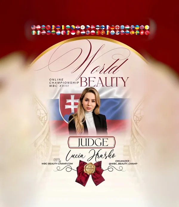 Lucia Hraško — WBC judge banner