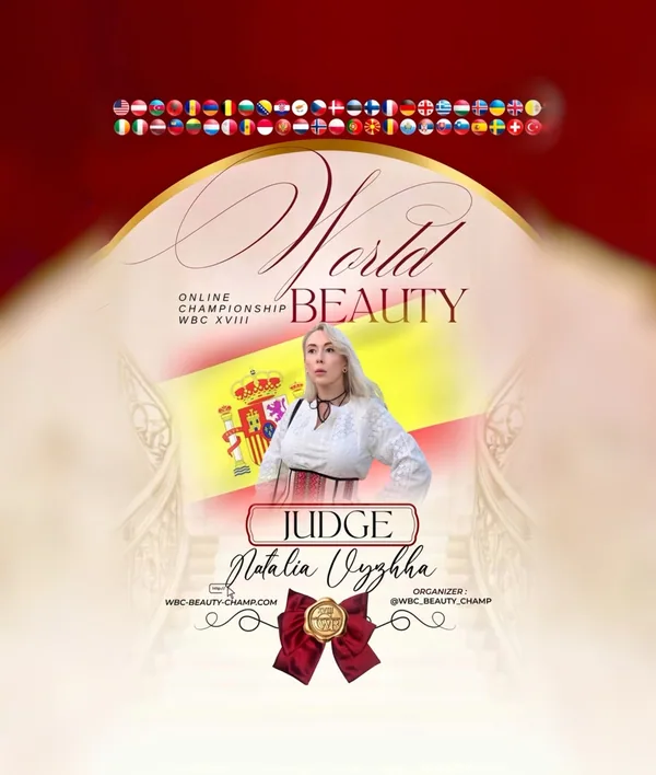 Natalia Vyzhha — WBC judge banner