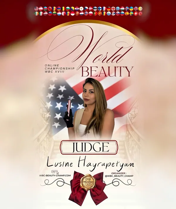 Lusine Hayrapetyan — WBC judge banner