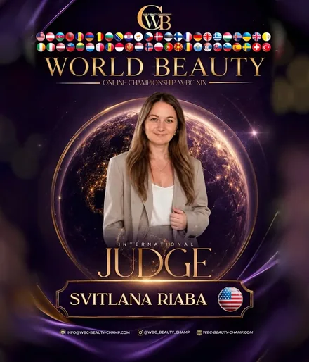 Svitlana Riaba — WBC judge banner