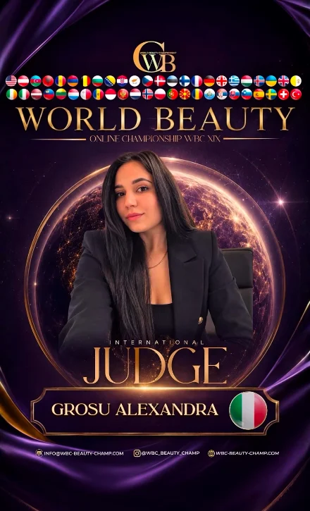 Grosu Alexandra — WBC judge banner