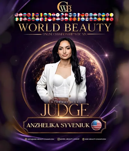 Anzhelika Syveniuk — WBC judge banner
