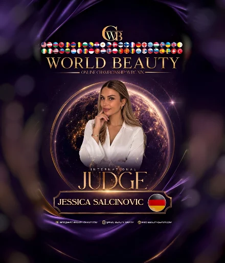 Jessica Salcinovic — WBC judge banner