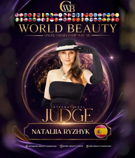 Nataliia Ryzhyk — WBC judge banner