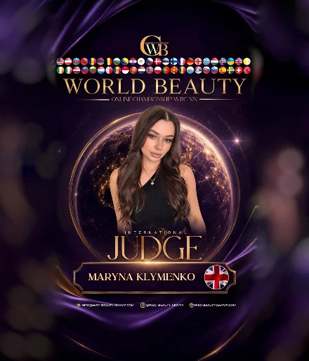 Maryna Klymenko — WBC judge banner