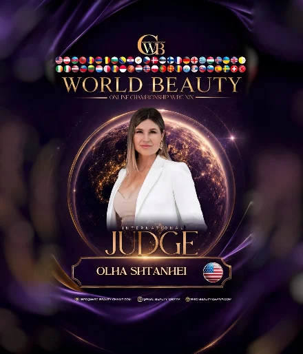 Olha Shtanhei — WBC judge banner