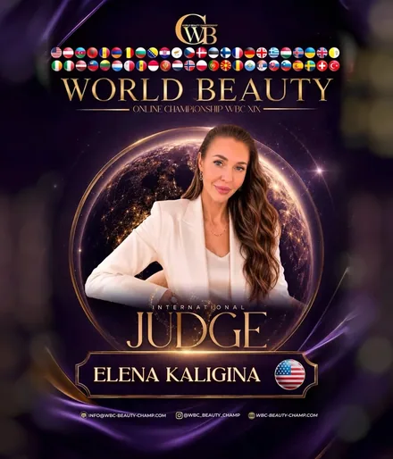 Elena Kaligina — WBC judge banner