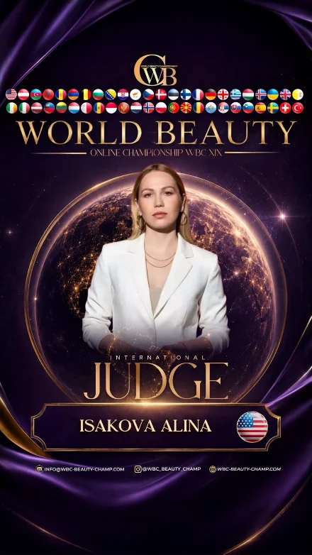 Isakova Alina — WBC judge banner