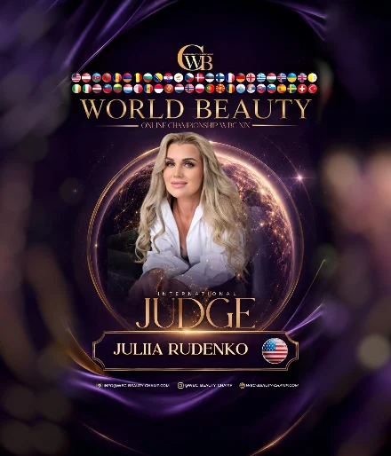 Juliia Rudenko — WBC judge banner