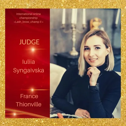 Iuliia Syngaivska — WBC judge banner