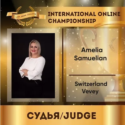 Amelia Samuelian — WBC judge banner