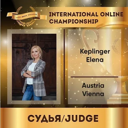 Keplinger Elena — WBC judge banner