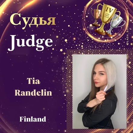 Tia Randelin — WBC judge banner