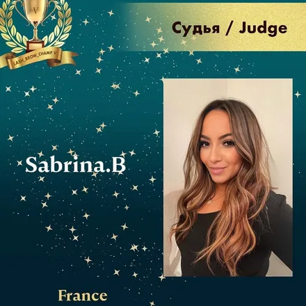 Sabrina.B — WBC judge banner