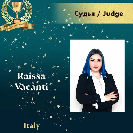 Raissa Vacanti — WBC judge banner