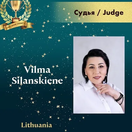 Vilma Silanskiene — WBC judge banner