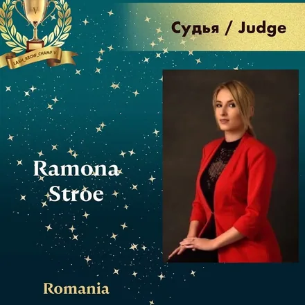 Ramona Stroe — WBC judge banner
