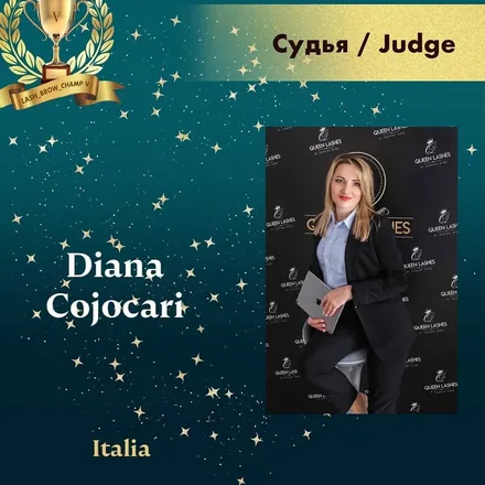 Diana Cojocari — WBC judge banner