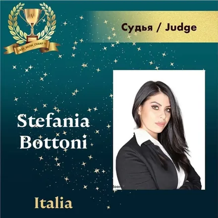 Stefania Bottoni — WBC judge banner