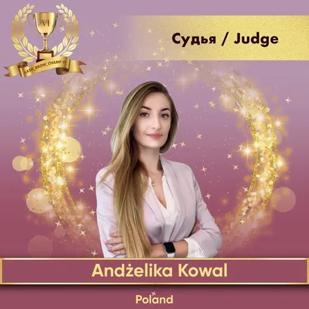 Andżelika Kowal — WBC judge banner