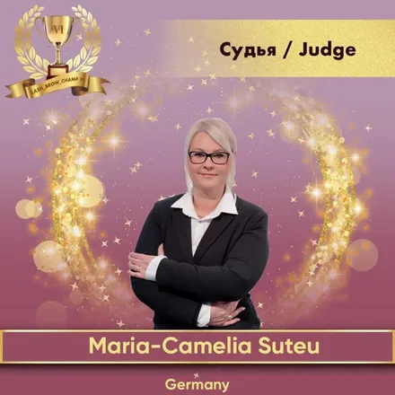 Maria-Camelia Suteu — WBC judge banner