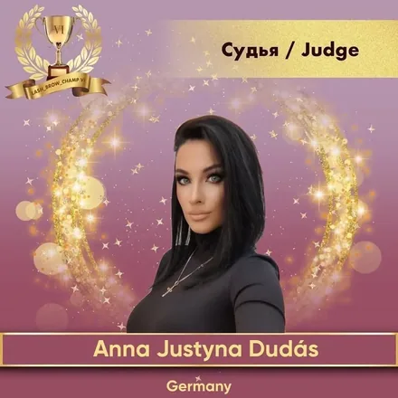 Anna Justyna Dudás — WBC judge banner
