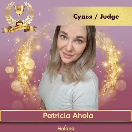 Patricia Ahola — WBC judge banner