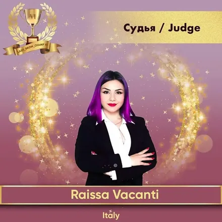Raissa Vacanti — WBC judge banner