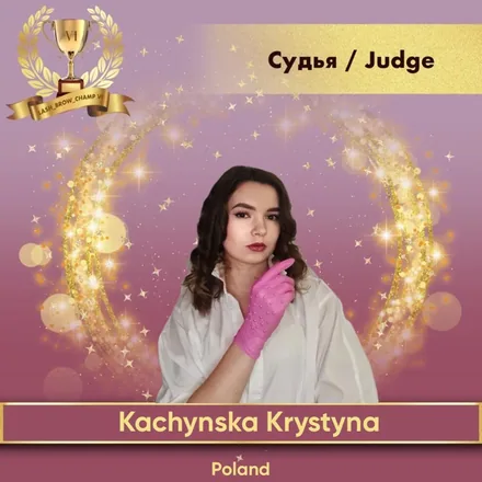 Krystyna Kachynska — WBC judge banner