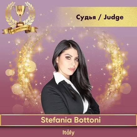 Stefania Bottoni — WBC judge banner