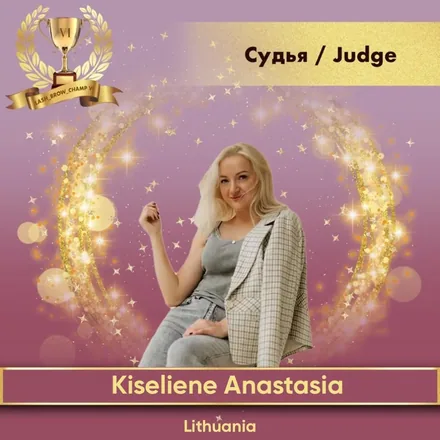 Kiseliene Anastasia — WBC judge banner