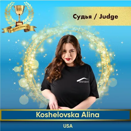 Koshelovska Alina — WBC judge banner