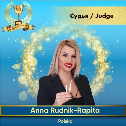 Anna Rudnik-Rapita — WBC judge banner