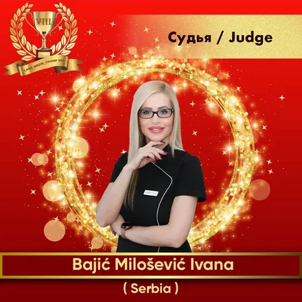 Bajić Milošević Ivana — WBC judge banner