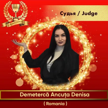 Demetercă Ancuța Denisa — WBC judge banner