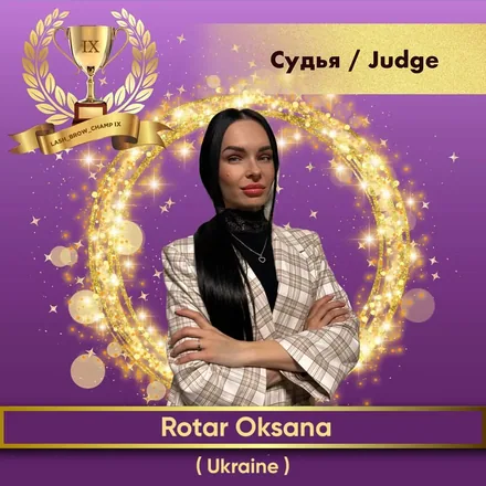 Oksana Rotar — WBC judge banner