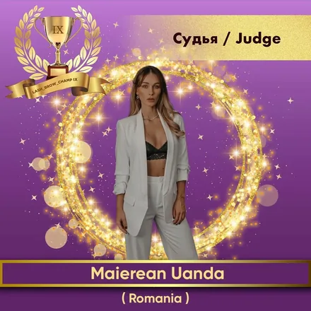 Maierean Uanda — WBC judge banner