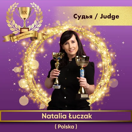 Natalia Łuczak — WBC judge banner
