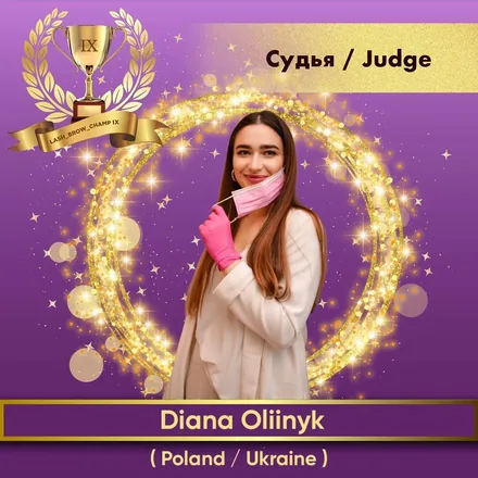 Diana Oliinyk — WBC judge banner